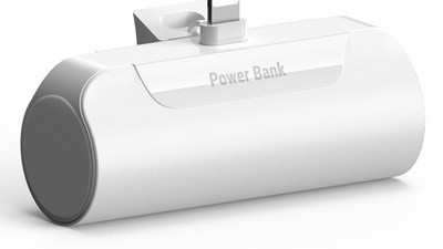 [아이폰 외장배터리] 소중한 구매 하마다 도킹형 미니 스틱 보조 배터리 5000mAh 애플8핀