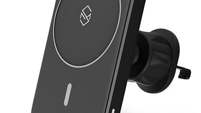 [아이폰 차량용 맥세이프 충전기] 다재다능한 아이템 신지모루 맥세이프 송풍구형 차량용 고속 무선 충전 핸드폰 거치대 + C타입 케이블