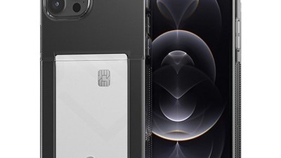 [아이폰 케이스 카드수납] 저렴한 가격 신지모루 범퍼 강화 4DX 에어팁 카드 수납 휴대폰 케이스