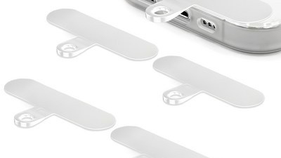 [아이폰 투명 태그홀더] 인터넷 특가 네츄럴파크 스마트폰 TPU 컬러 태그홀더 5P 손목 스트랩 걸이 줄 행온택