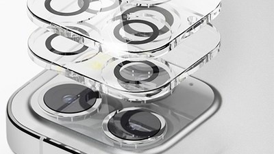 [아이폰12프로맥스 카메라 필림 퍼시픽블루] 놓치지 마세요 신지모루 빛번짐 방지 카메라 렌즈 강화유리 보호필름 2p 세트