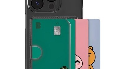 [아이폰13미니 카드케이스] 현명한 선택 까미또 디펜더 카메라보호 카드 3장 수납 사이드 휴대폰 케이스