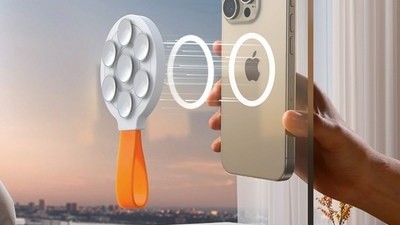 [아이폰15 맥세이프 흡착패드] 인기 폭발 에어그립 조이룸 흡착 실리콘 맥세이프 스마트폰 거치대 석션 뽁뽁이 거울 유리 자석 마그넷 스탠드