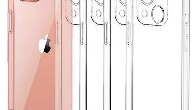 [아이폰15 투명케이스] 저렴한 가격 아이엔조이 슬림 카메라 보호 젤리 투명 케이스 4개