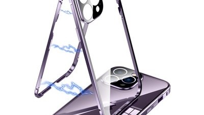 [아이폰16 프로맥스 투명 케이스카드카매라보호] 놓치지 마세요 하임하이 아이폰 강화유리 마그네틱 풀커버 케이스