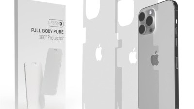 [아이폰16프로맥스 후면 보호필름] 저렴한 가격 프리즘엑스 풀바디 퓨어 후면 보호 필름 2매