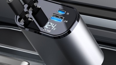 [차량용 충전기 아이폰] 찾던 제품 LUMANOKI 동시4대충전 릴타입 차량용 고속충전기