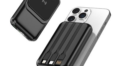 [샤오미 아이폰 맥세이프 보조배터리] 현명한 선택 맥세이프 호환 보조배터리 20000mAh 대용량 무선 고속충전 케이블 일체형 잔량표시