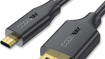 [아이폰 c타입 tv hdmi 미러링 케이블] 현명한 선택 코드웨이 Micro HDMI to HDMI 2.0 케이블