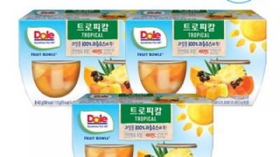 dole후룻바틀트로피칼 올해 화제의 아이템