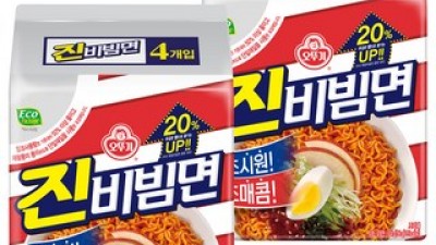 오뚜기진비빔면 | 판매 기록 신화를 세운 베스트셀러 제품